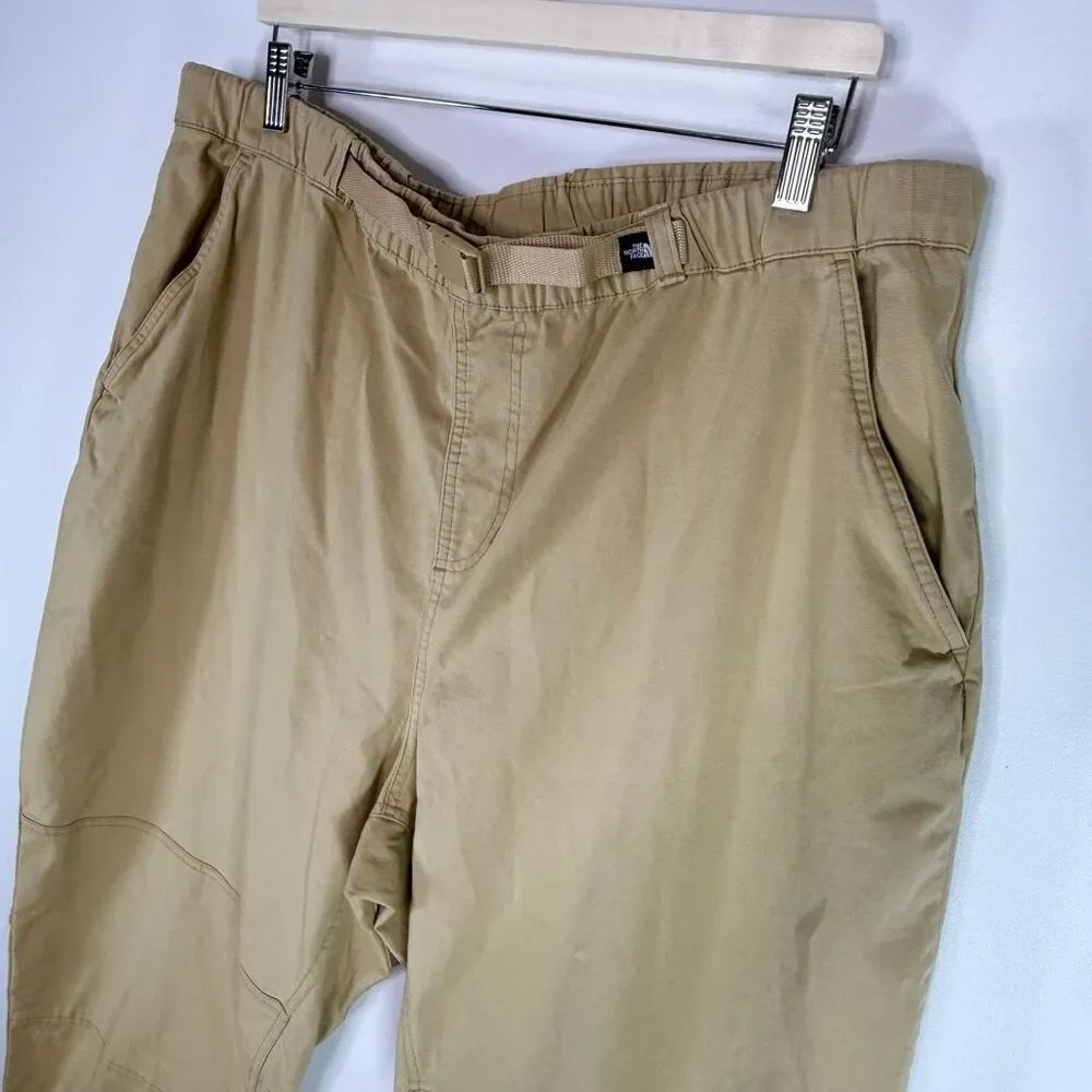 The North Face Women’s Beta Utility Belted Khaki Pants Integrated Webbing Belt - - Picture 3 of 15